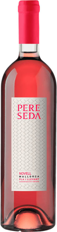 8,95 € Envio grátis | Vinho Rosé Pere Seda Novell D.O. Pla i Llevant Ilhas Baleares Espanha Tempranillo, Merlot, Callet 75 cl