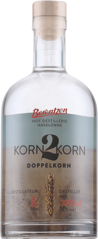 58,95 € Free Shipping | Pomace Brandy Berentzen Korn 2 Korn Germany 70 cl