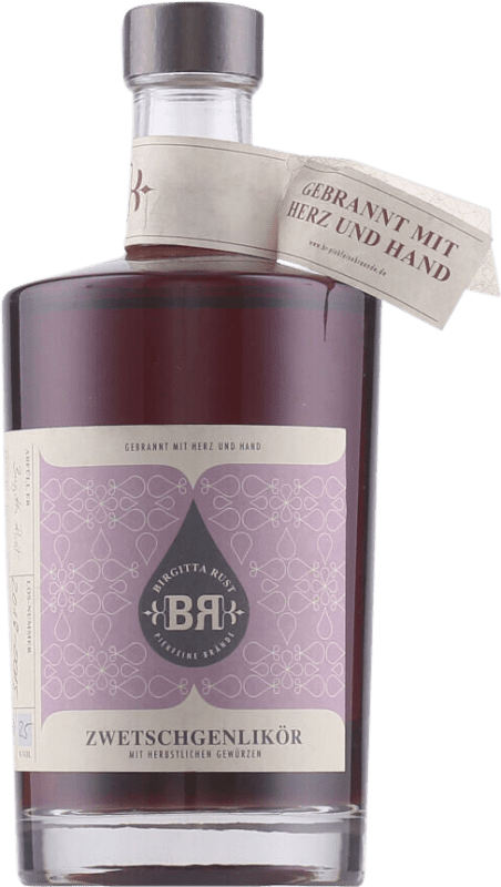 28,95 € Free Shipping | Liqueurs Birgitta Rust Germany Medium Bottle 50 cl Zwetschken — Plum