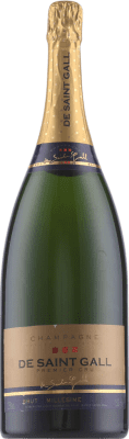 143,95 € 送料無料 | 白のスパークリングワイン Saint Gall Brut — ブリュット 1er Premier Cru, Millésimé フランス マグナムボトル 1,5 L