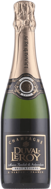 26,95 € 免费送货 | 白起泡酒 Duval-Leroy Brut — 起泡酒 干型 珍藏 A.O.C. Champagne 香槟酒 法国 半瓶装 37 cl