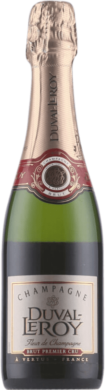 51,95 € 送料無料 | 白のスパークリングワイン Duval-Leroy Brut — ブリュット 1er Premier Cru A.O.C. Champagne シャンパン フランス ハーフボトル 37 cl