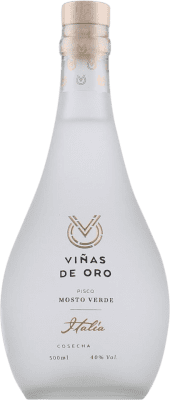 21,95 € Kostenloser Versand | Pisco Viñas de Oro Peru Medium-Flasche 50 cl Anis, Mosto Verde — Grünmost