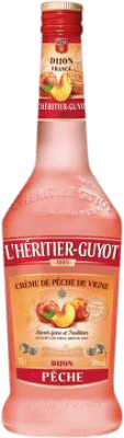 15,95 € Envío gratis | Crema de Licor L'Héritier-Guyot Francia 70 cl Pêche — Melocotón