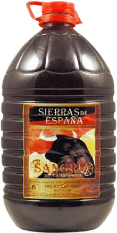 16,95 € Free Shipping | Sangria Wine Lemonade Sierras de España Spain Jerrycan 5 L