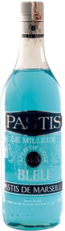 14,95 € Free Shipping | Pastis Le Milleur Bleu — Blue Spain 1 L Anís — Anise