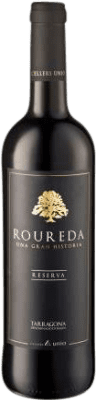 8,95 € Envío gratis | Vino Tinto Cellers Unió Roureda Reserva D.O. Tarragona Cataluña España Tempranillo, Merlot, Cabernet Sauvignon 75 cl