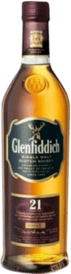 329,95 € Kostenloser Versand | Single Malt Whisky Glenfiddich Großbritannien 21 Jahre 70 cl
