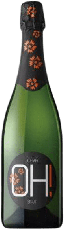 10,95 € 送料無料 | 白のスパークリングワイン Oliveda Oh Brut — ブリュット 若い D.O. Cava カタロニア スペイン Macabeo — マカベオ, Parellada — パレリャーダ 75 cl