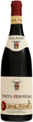 33,95 € 免费送货 | 红葡萄酒 Vidal-Fleury A.O.C. Crozes-Hermitage 罗纳 法国 Syrah — 西拉 75 cl