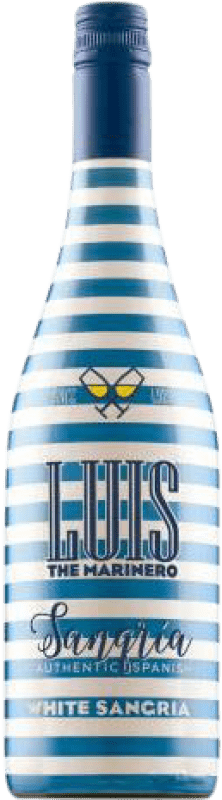 10,95 € Spedizione Gratuita | Sangria Limonata di Vino Luis The Marinero Blanco — Bianco Spagna 75 cl