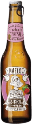 2,95 € 送料無料 | シードル Maeloc スペイン 1/3ボトル 33 cl Fresa — イチゴ