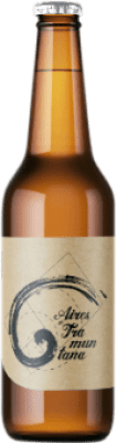 3,95 € Free Shipping | Beer Aires de Tramuntana Spain Third-Liter Bottle 33 cl