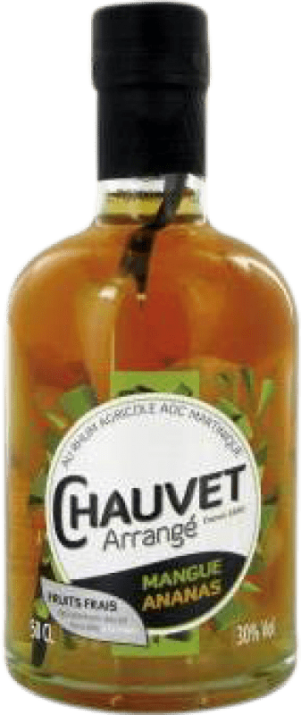 19,95 € Envío gratis | Ron Chauvet Arrangé Francia Botella Medium 50 cl Mango, Piña
