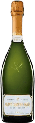 27,95 € Envío gratis | Espumoso Blanco Agustí Torelló Kripta Ubac D.O. Cava Cataluña España Macabeo, Xarel·lo, Parellada 75 cl