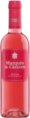 5,95 € 免费送货 | 桃红葡萄酒 Marqués de Cáceres D.O.Ca. Rioja 拉里奥哈 西班牙 Tempranillo — 丹魄, Garnacha — 歌海娜 三分之一升瓶 35 cl