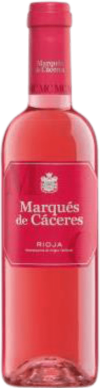 5,95 € Free Shipping | Rosé Wine Marqués de Cáceres D.O.Ca. Rioja The Rioja Spain Tempranillo, Garnacha — Grenache Third-Liter Bottle 35 cl