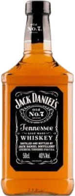 24,95 € 免费送货 | 波本威士忌 Jack Daniel's 美国 扁瓶 50 cl