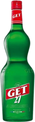 35,95 € Envío gratis | Licor de Hierbas Get 27 Verde España Botella Especial 2 L Peppermint — Menta