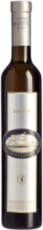 91,95 € Kostenloser Versand | Weißwein Jorge Ordóñez Nº 4 Esencia D.O. Sierras de Málaga Andalusien Spanien Moscatel — Muskateller Halbflasche 37 cl