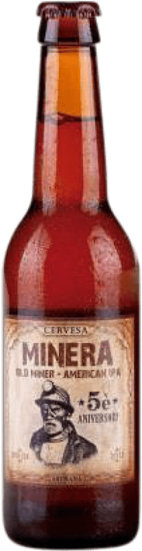3,95 € Free Shipping | Beer Santjoanina Minera Old Miner IPA — India Pale Ale, American Spain Third-Liter Bottle 33 cl