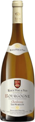 31,95 € Envoi gratuit | Vin Blanc Domaine Roux Les Murelles A.O.C. Bourgogne Bourgogne France Chardonnay 75 cl