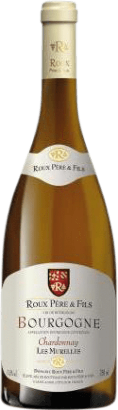 24,95 € Spedizione Gratuita | Vino Bianco Domaine Roux Les Murelles A.O.C. Bourgogne Borgogna Francia Chardonnay 75 cl