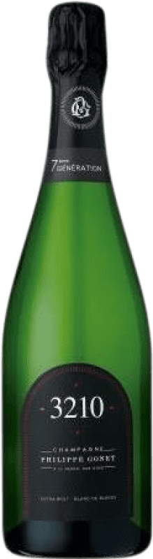 58,95 € 免费送货 | 白起泡酒 Philippe Gonet 3210 Extra Brut — 特干型起泡酒 Blanc de Blancs A.O.C. Champagne 香槟酒 法国 Chardonnay — 莎当妮 75 cl