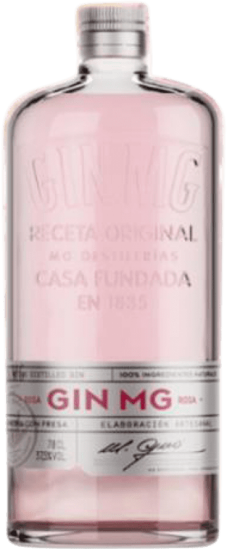 124,95 € Kostenloser Versand | Genever Gin MG Pink — Rosé Spanien Spezialflasche 3 L