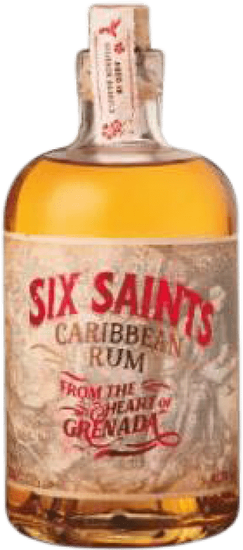 36,95 € Envío gratis | Ron Six Saints Caribe Granada 70 cl