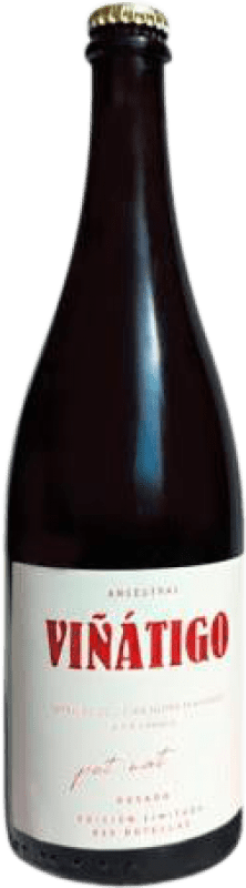 43,95 € 免费送货 | 桃红起泡酒 Viñátigo Natural — 天然 D.O. Islas Canarias 加那利群岛 西班牙 Listán — 利斯坦 75 cl