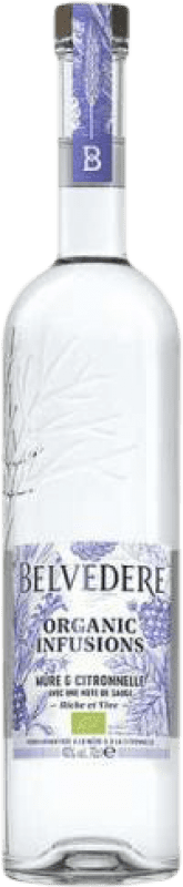 42,95 € Envío gratis | Vodka Belvedere Polonia Organic — Ecológico 70 cl Lemon — Limón, Blackberry — Mora