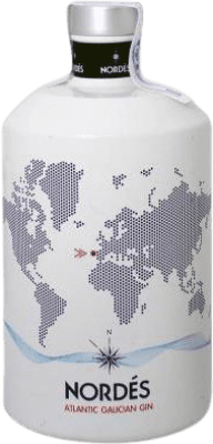 12,95 € Envio grátis | Genever Gin Atlantic Galician Nordés Espanha Garrafinha Pequena 20 cl