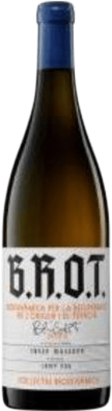 26,95 € Envío gratis | Vino Blanco B.R.O.T. Brisat — Brisado España Xarel·lo 75 cl