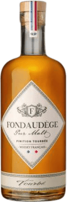 36,95 € 免费送货 | 单一麦芽威士忌 Fondaudege Peated — 烟熏 法国 70 cl
