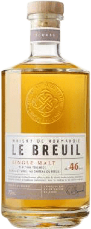 52,95 € 送料無料 | シングルモルトウイスキー Château du Breuil Peated — 燻製 フランス 70 cl