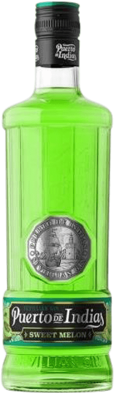 28,95 € 送料無料 | ジン Puerto de Indias Dulce — 甘口 スペイン 1 L Sweet — 甘い, Melón — メロン
