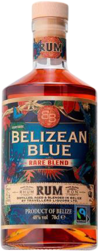 49,95 € Бесплатная доставка | Ром Navy Island Belizean Blue — Синяя версия, Rare — Редкий Ямайка 70 cl