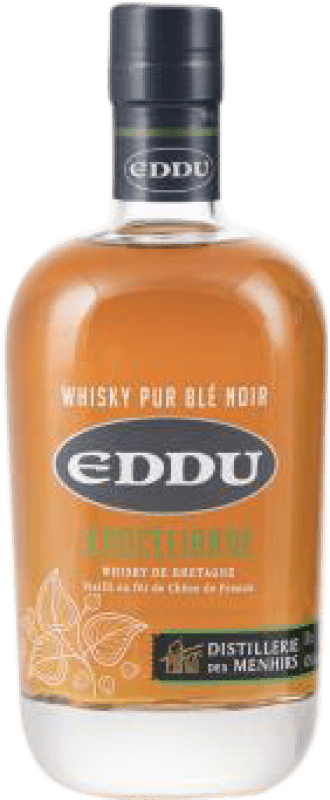61,95 € 送料無料 | シングルモルトウイスキー Menhirs Eddu Broceliande Blé Noir フランス 70 cl Trigo — 小麦