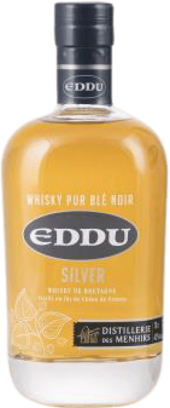 49,95 € 送料無料 | シングルモルトウイスキー Menhirs Eddu Blé Noir Silver — シルバーエディション フランス 70 cl Trigo — 小麦