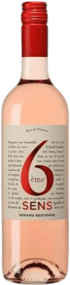 12,95 € 免费送货 | 桃红葡萄酒 Gérard Bertrand 6 Ème I.G.P. Vin de Pays d'Oc 朗格多克 - 鲁西荣 法国 Syrah — 西拉, Garnacha — 歌海娜 75 cl
