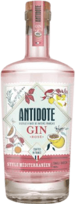 25,95 € Envio grátis | Genever Gin Grands Chais Antidote Rosé França 70 cl