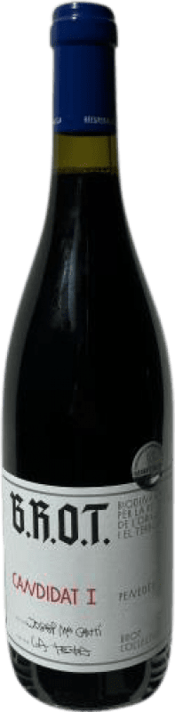 36,95 € Spedizione Gratuita | Vino Rosso B.R.O.T. Candidat I D.O. Penedès Catalogna Spagna Tempranillo 75 cl