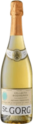 32,95 € Kostenloser Versand | Weißer Sekt B.R.O.T. St. Gorg Raventós Basagoiti Principal D.O. Cava Katalonien Spanien Macabeo, Xarel·lo, Parellada 75 cl
