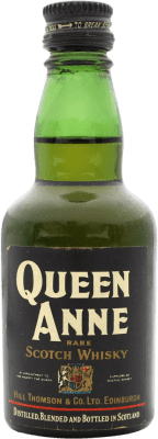 12,95 € 免费送货 | 调和威士忌 Hill Thomson Queen Anne 英国 小瓶装 5 cl