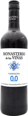 9,95 € Free Shipping | Red Wine Grandes Vinos Monasterio de las Viñas Spain 75 cl 0.0 Zero Zero Alcohol-Free
