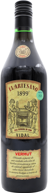 8,95 € Kostenloser Versand | Wermut Artesano Vidal 1899 Spanien 1 L