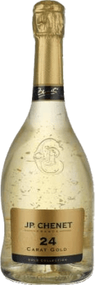 19,95 € 送料無料 | 白のスパークリングワイン JP Chenet 24 Carat Gold — ゴールドエディション, Blanc de Blancs フランス 75 cl