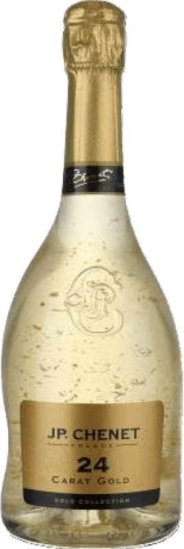 19,95 € 送料無料 | 白のスパークリングワイン JP Chenet 24 Carat Gold — ゴールドエディション, Blanc de Blancs フランス 75 cl