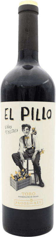 16,95 € Kostenloser Versand | Rotwein Pagos del Rey El Pillo Spanien 75 cl